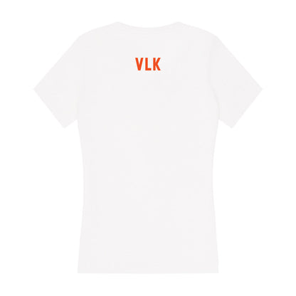 UTRGV - NCAA Women's Track & Field : Zoe VLK - Women's V-Neck T-Shirt-1