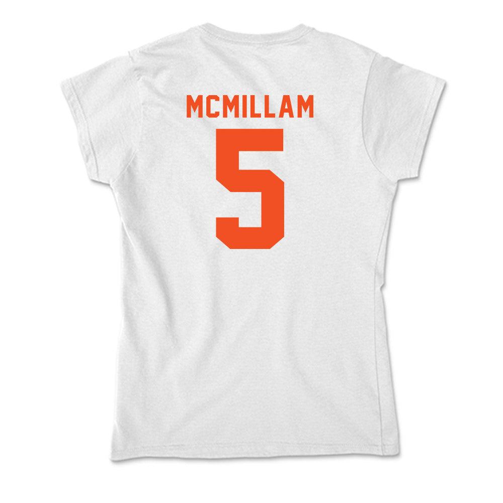 UTRGV - NCAA Women's Basketball : Aaliyah McMillam - Soft Style Women’s T-Shirt-1