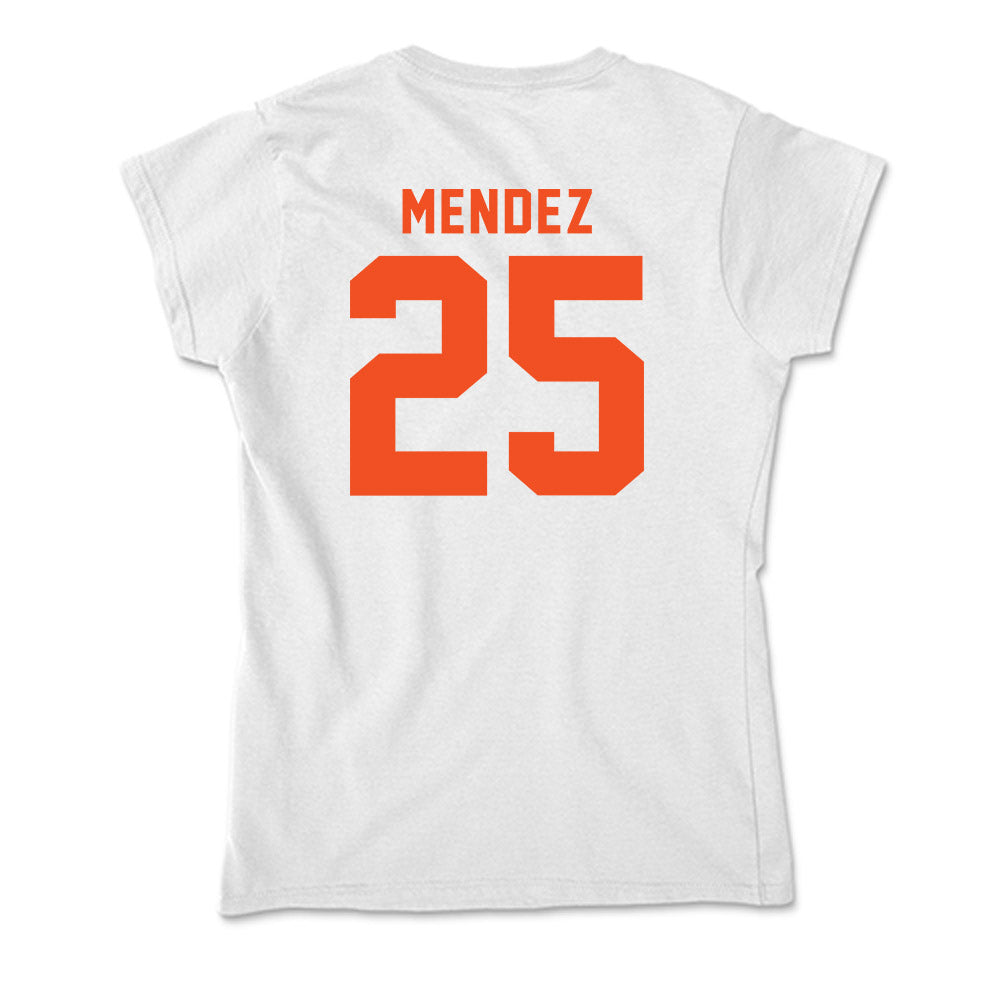 UTRGV - NCAA Baseball : Matthew Mendez - Soft Style Women’s T-Shirt-1