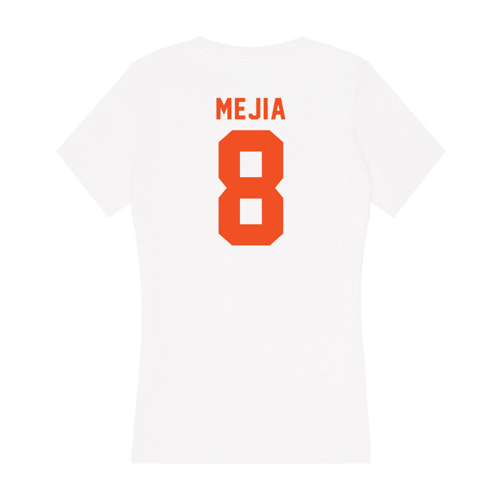 UTRGV - NCAA Baseball : Sebastian Mejia - Women's V-Neck T-Shirt-1