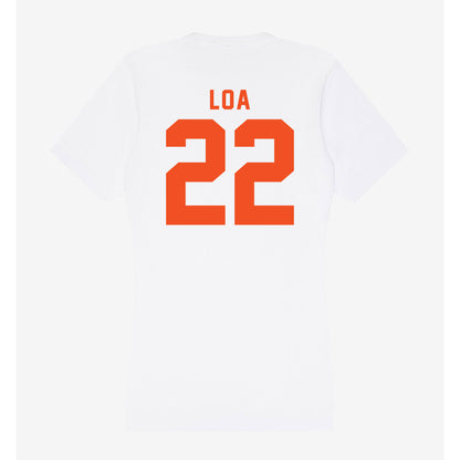 UTRGV - NCAA Baseball : Victor Loa - Women's V-Neck T-Shirt-1