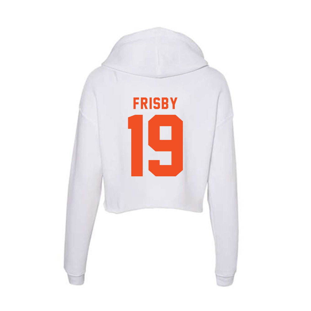 UTRGV - NCAA Women's Soccer : Savannah Frisby - Women's Crop Fleece Hoodie-1