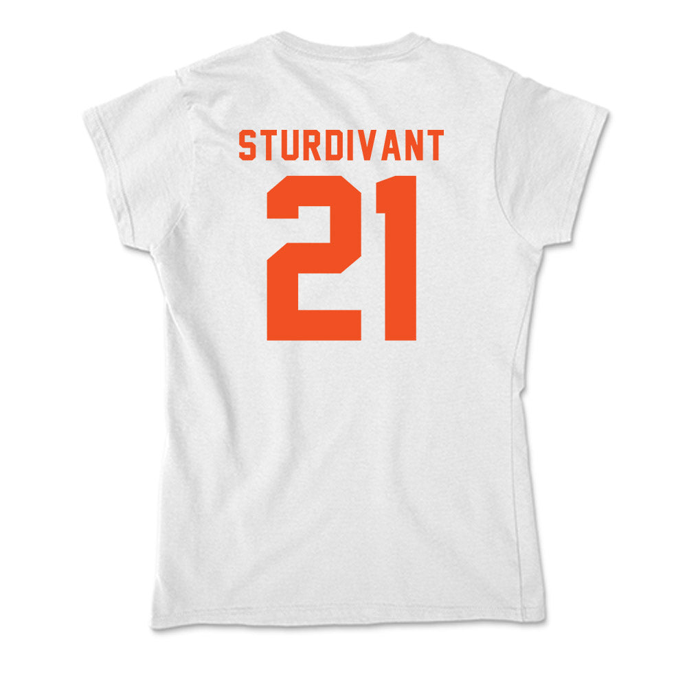 UTRGV - NCAA Women's Basketball : Arianna Sturdivant - Soft Style Women’s T-Shirt-1