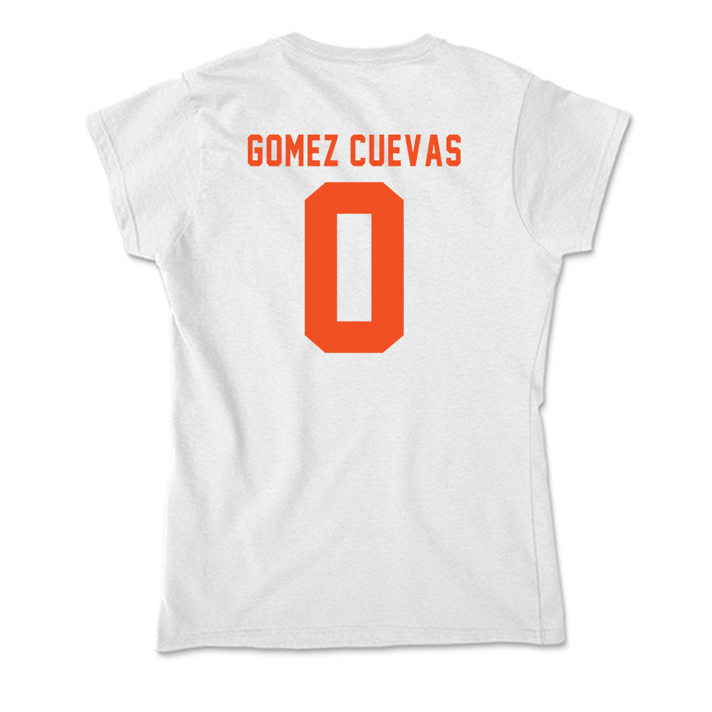 UTRGV - NCAA Men's Soccer : Diego Gomez Cuevas - Soft Style Women’s T-Shirt-1