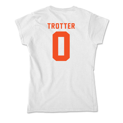 UTRGV - NCAA Women's Basketball : Tierra Trotter - Soft Style Women’s T-Shirt-1