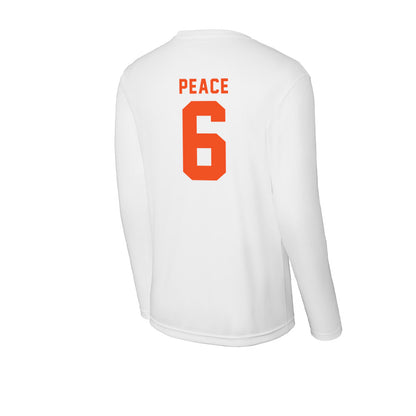 UTRGV - NCAA Football : Nicholas Peace - Activewear Long Sleeve T-Shirt-1