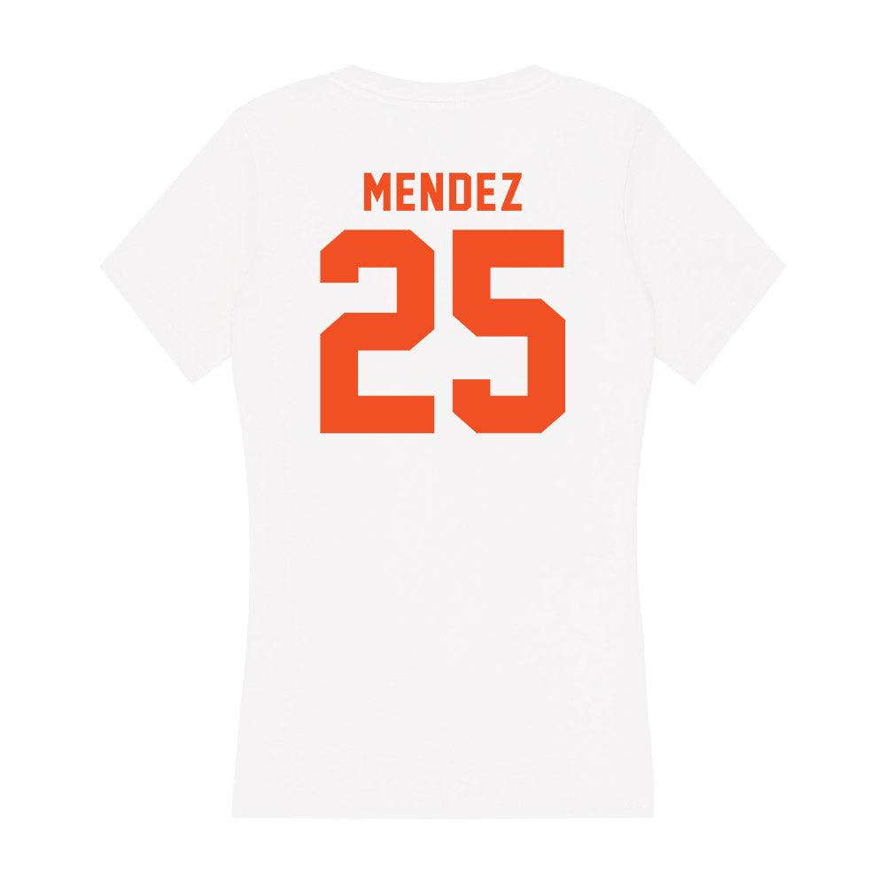 UTRGV - NCAA Baseball : Matthew Mendez - Women's V-Neck T-Shirt-1