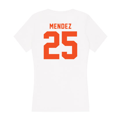 UTRGV - NCAA Baseball : Matthew Mendez - Women's V-Neck T-Shirt-1