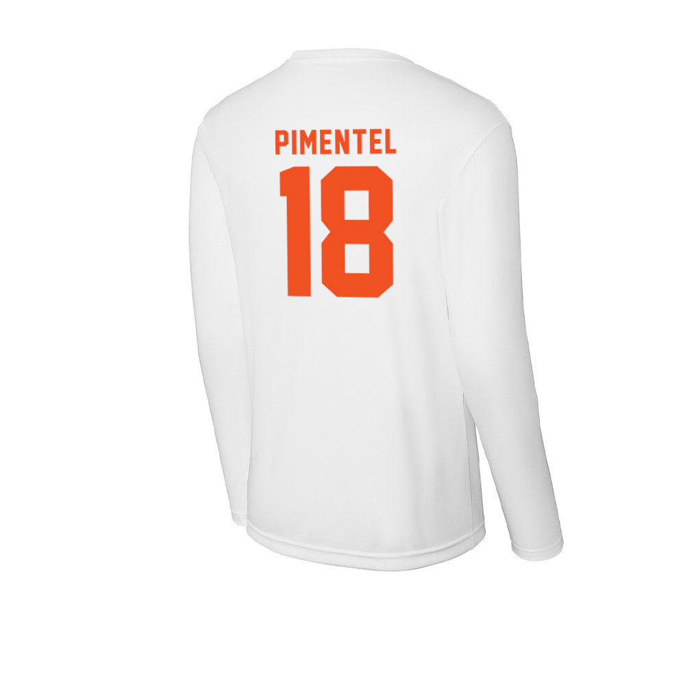 UTRGV - NCAA Baseball : Brandon Pimentel - Activewear Long Sleeve T-Shirt-1