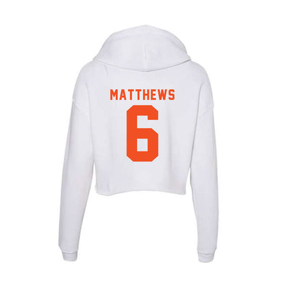 UTRGV - NCAA Women's Soccer : Jordan Matthews - Women's Crop Fleece Hoodie-1