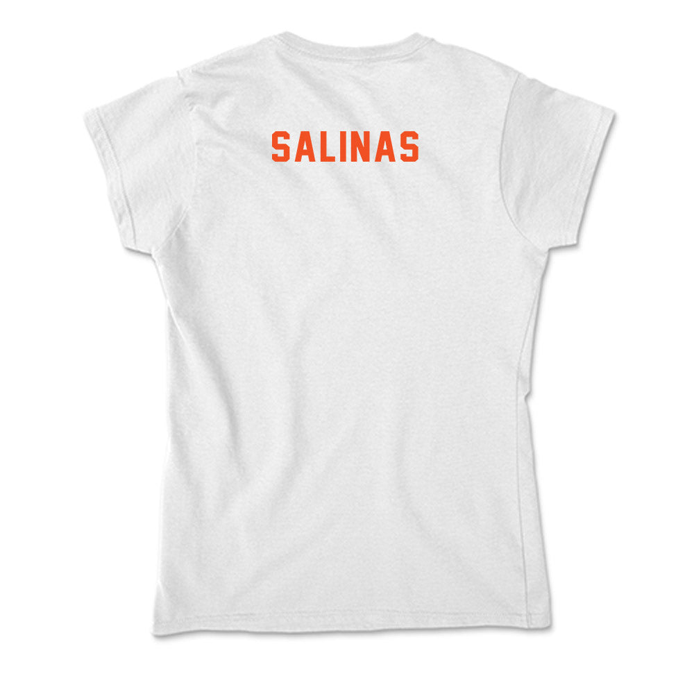 UTRGV - NCAA Men's Cross Country : Sebastian Salinas - Soft Style Women’s T-Shirt-1