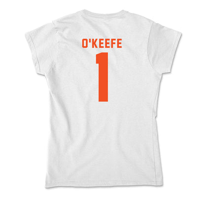 UTRGV - NCAA Women's Basketball : Charlotte O'Keefe - Soft Style Women’s T-Shirt-1