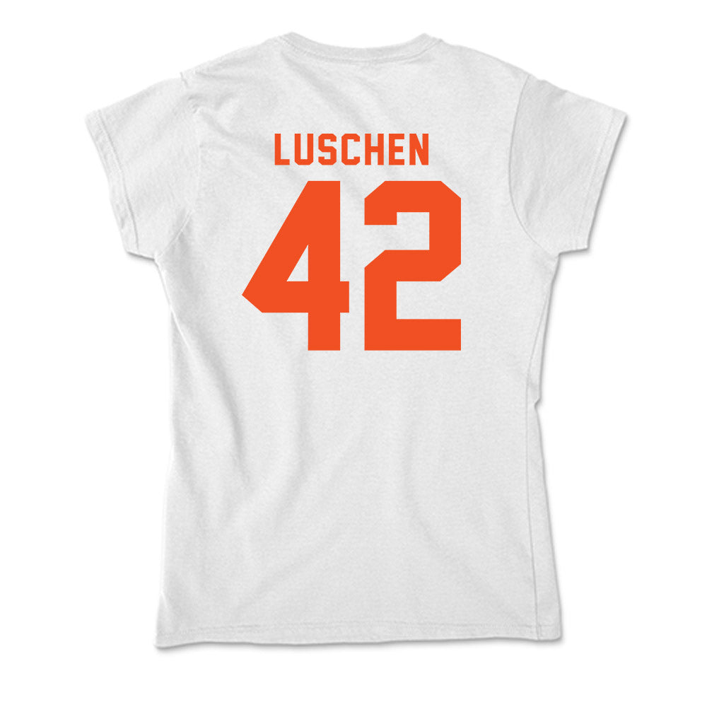 UTRGV - NCAA Football : Nathan Luschen - Soft Style Women’s T-Shirt-1