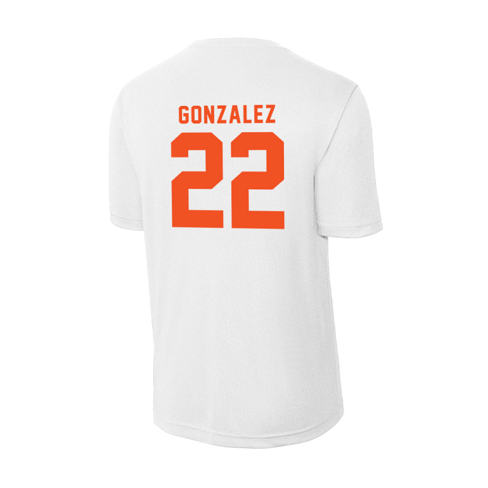 UTRGV - NCAA Baseball : Rudy Gonzalez - Activewear T-Shirt-1