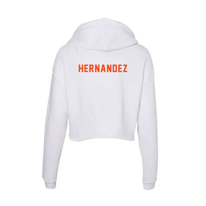 UTRGV - NCAA Women's Track & Field : Ana Hernandez - Women's Crop Fleece Hoodie-1