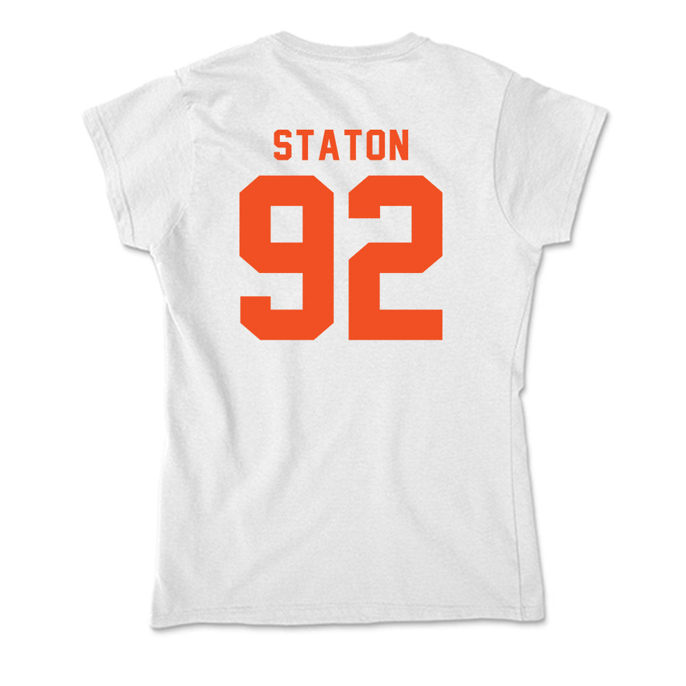 UTRGV - NCAA Football : Tyler Staton - Soft Style Women’s T-Shirt-1