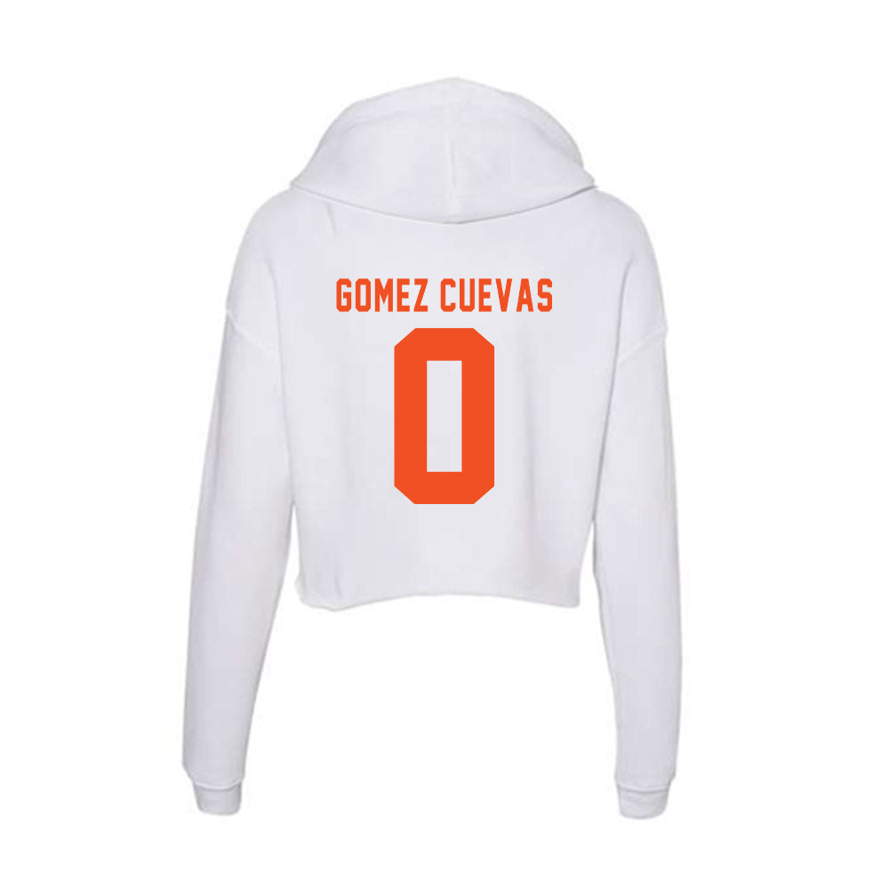 UTRGV - NCAA Men's Soccer : Diego Gomez Cuevas - Women's Crop Fleece Hoodie-1