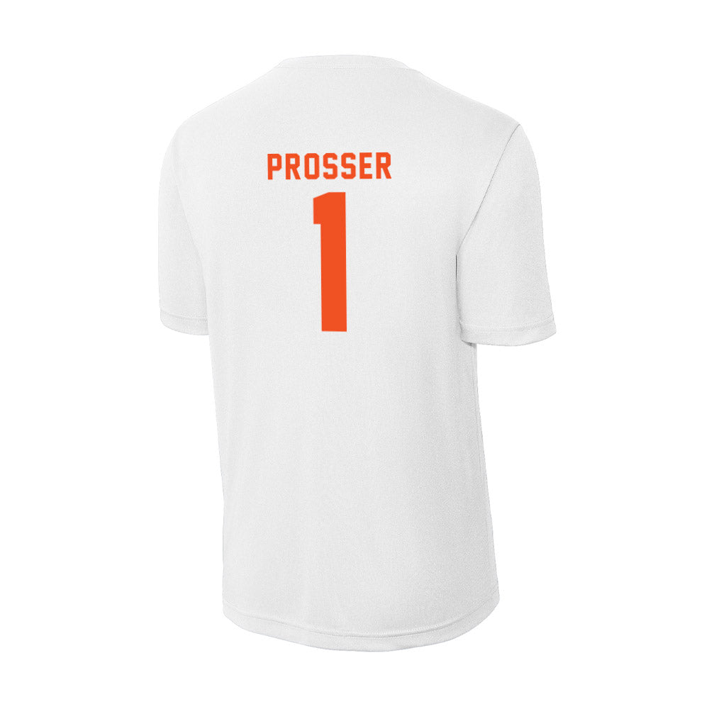 UTRGV - NCAA Football : Alijah Prosser - Activewear T-Shirt-1
