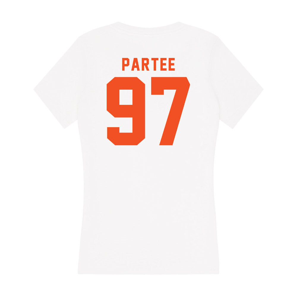 UTRGV - NCAA Football : Boone Partee - Women's V-Neck T-Shirt-1