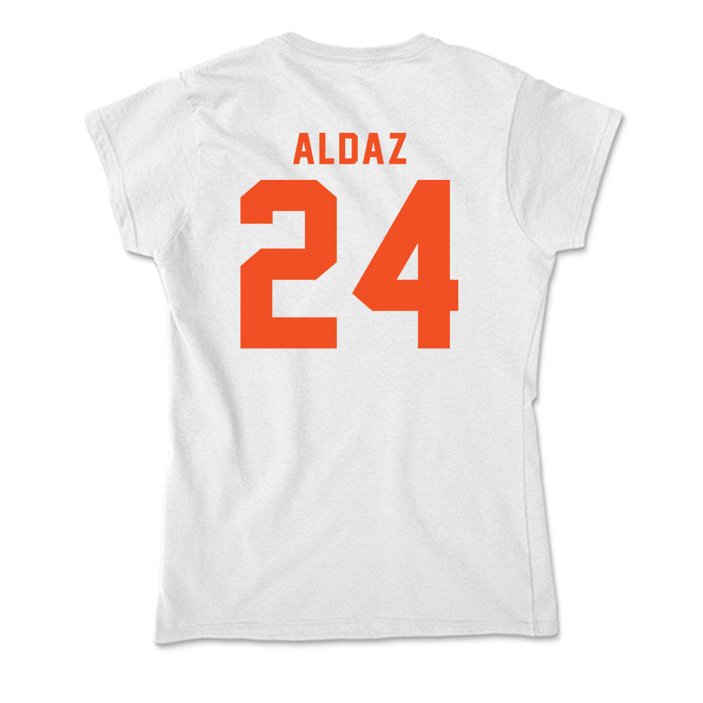 UTRGV - NCAA Baseball : Jesus Aldaz - Soft Style Women’s T-Shirt-1