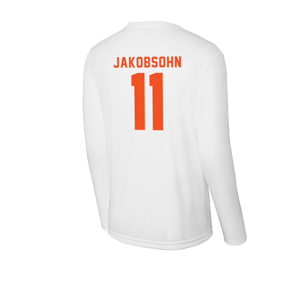 UTRGV - NCAA Football : Aidan Jakobsohn - Activewear Long Sleeve T-Shirt-1