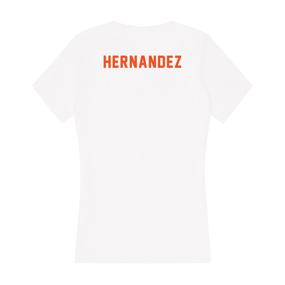 UTRGV - NCAA Women's Track & Field : Ana Hernandez - Women's V-Neck T-Shirt-1