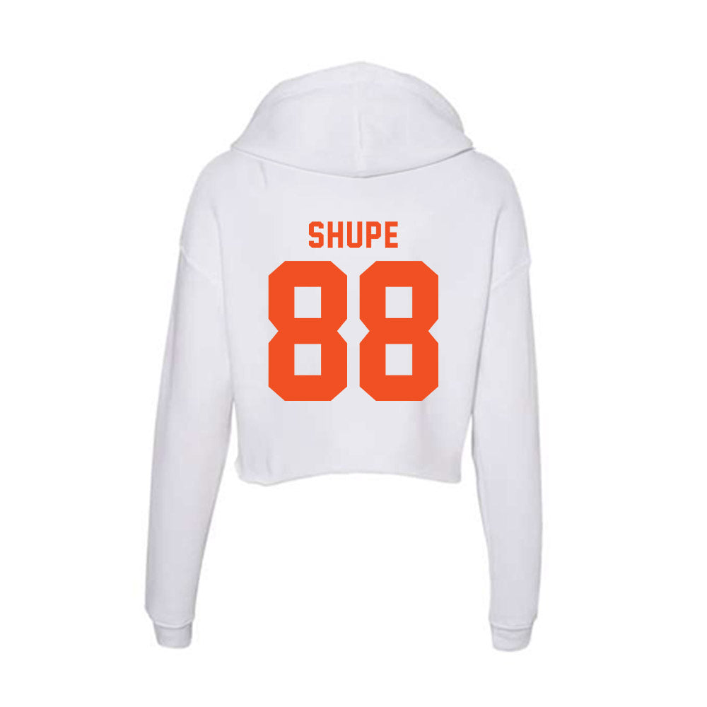 UTRGV - NCAA Football : Jaxson Shupe - Women's Crop Fleece Hoodie-1