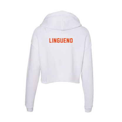 UTRGV - NCAA Women's Track & Field : Ashley Lingueno - Women's Crop Fleece Hoodie-1