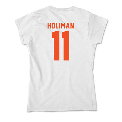 UTRGV - NCAA Women's Basketball : Jayda Holiman - Soft Style Women’s T-Shirt-1