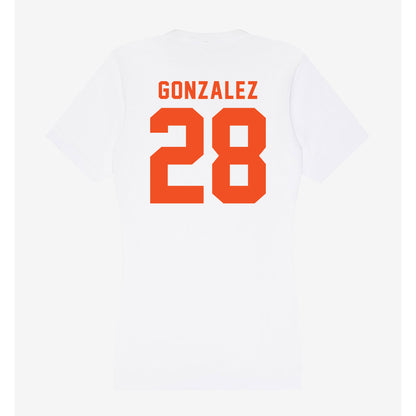 UTRGV - NCAA Baseball : Isaiah Gonzalez - Women's V-Neck T-Shirt-1