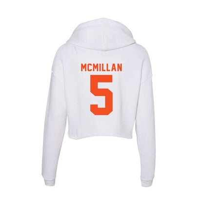 UTRGV - NCAA Women's Basketball : Aaliyah McMillan - Women's Crop Fleece Hoodie-1