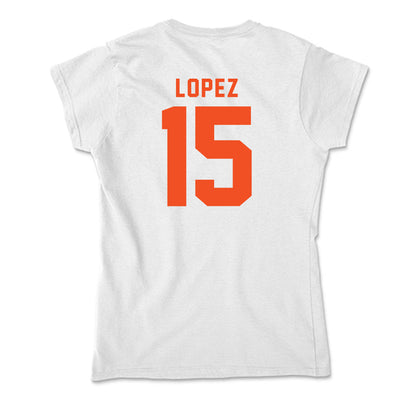 UTRGV - NCAA Baseball : Jack Lopez - Soft Style Women’s T-Shirt-1