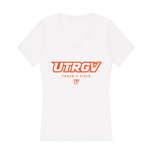 UTRGV - NCAA Women's Track & Field : Zoe VLK - Women's V-Neck T-Shirt-0