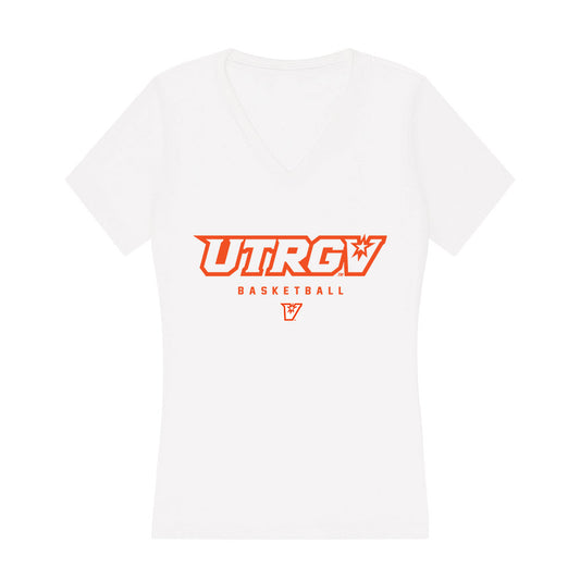 UTRGV - NCAA Women's Basketball : Kayla Lorenz - Women's V-Neck T-Shirt-0