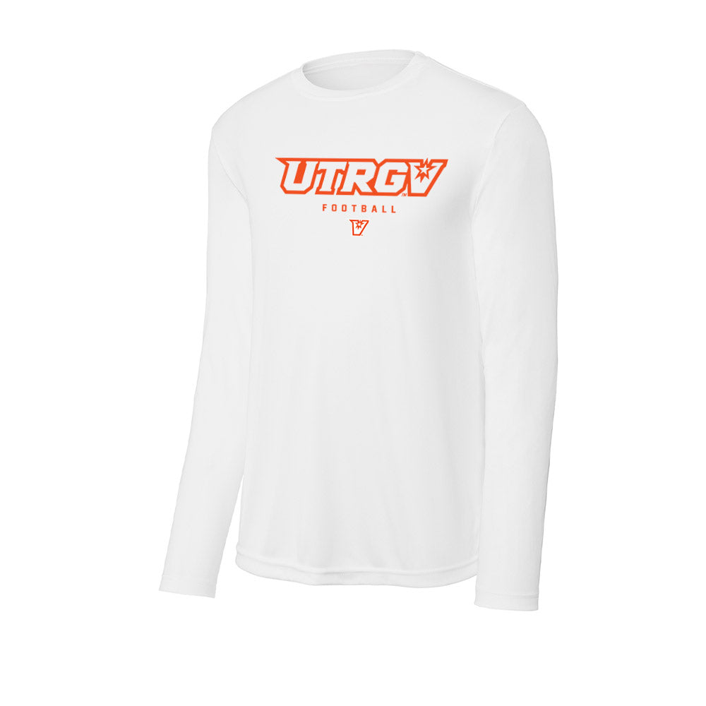 UTRGV - NCAA Football : Hunter Luke - Activewear Long Sleeve T-Shirt-0
