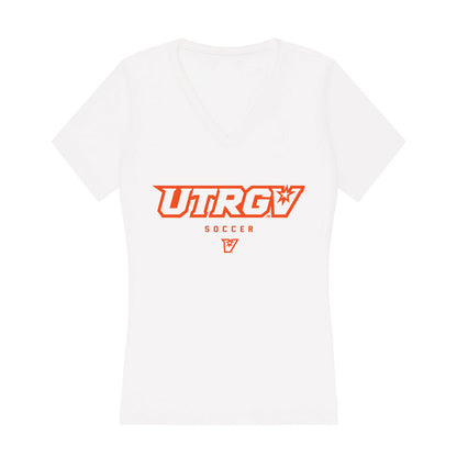 UTRGV - NCAA Women's Soccer : Jordan Matthews - Women's V-Neck T-Shirt-0