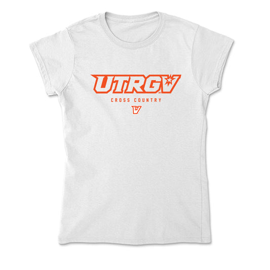 UTRGV - NCAA Men's Cross Country : Sebastian Salinas - Soft Style Women’s T-Shirt-0