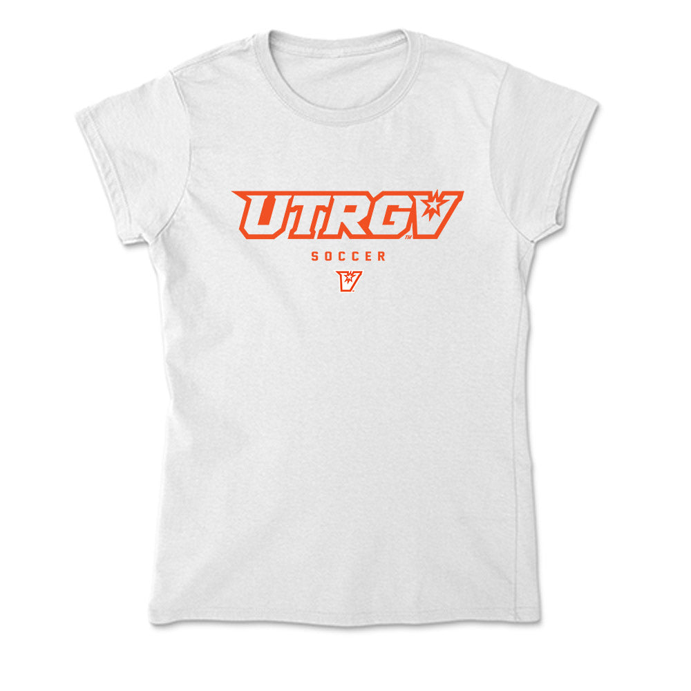 UTRGV - NCAA Men's Soccer : Dylan Hernandez - Soft Style Women’s T-Shirt-0