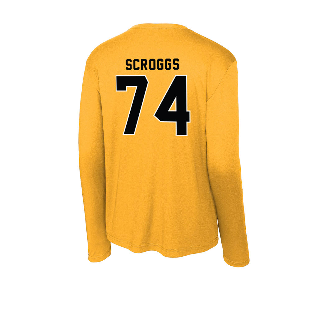 App State - NCAA Football : Griffin Scroggs - Activewear Long Sleeve T-Shirt-1