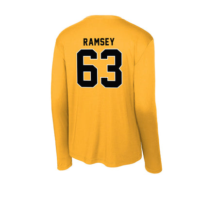 App State - NCAA Football : Jayden Ramsey - Activewear Long Sleeve T-Shirt-1