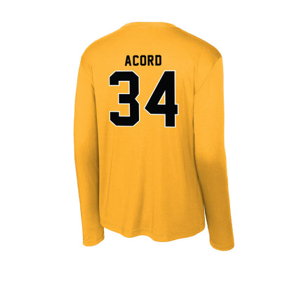 App State - NCAA Football : Joshua Acord - Activewear Long Sleeve T-Shirt-1