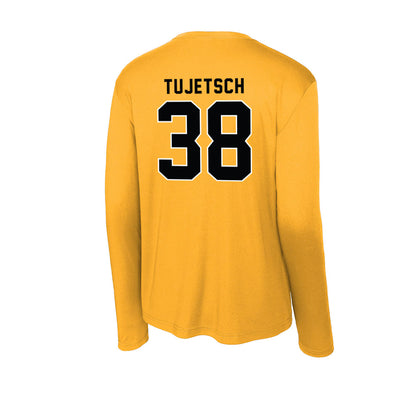 App State - NCAA Baseball : Trey Tujetsch - Activewear Long Sleeve T-Shirt-1