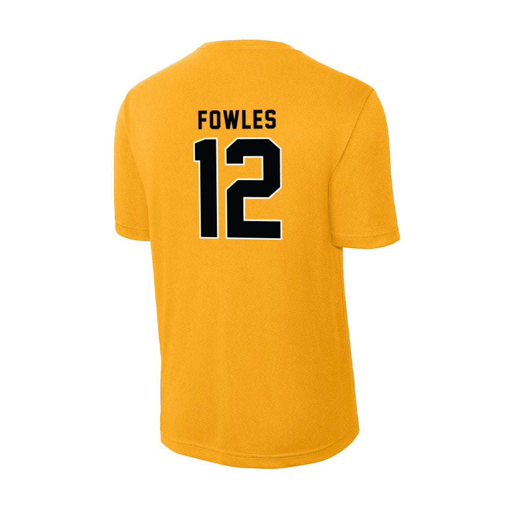 App State - NCAA Football : William Fowles - Activewear T-Shirt-1