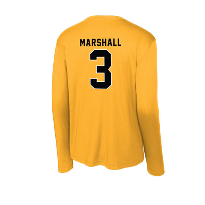 App State - NCAA Football : Ahmani Marshall - Activewear Long Sleeve T-Shirt-1