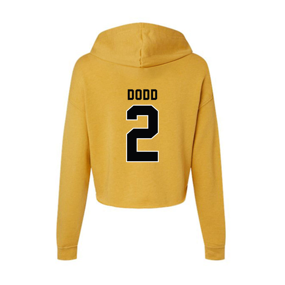 App State - NCAA Men's Basketball : Alonzo Dodd - Women's Crop Fleece Hoodie-1