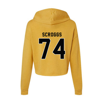 App State - NCAA Football : Griffin Scroggs - Women's Crop Fleece Hoodie-1