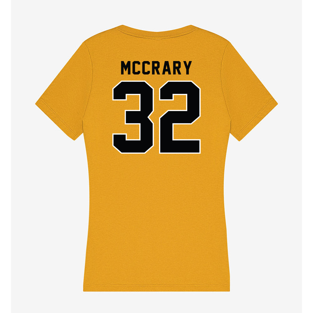 App State - NCAA Women's Basketball : Zoe McCrary - Women's V-Neck T-Shirt-1