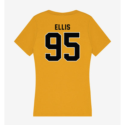 App State - NCAA Football : Kaden Ellis - Women's V-Neck T-Shirt-1