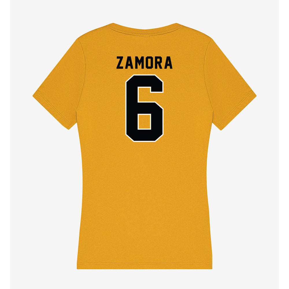 App State - NCAA Baseball : Joseph Zamora - Women's V-Neck T-Shirt-1