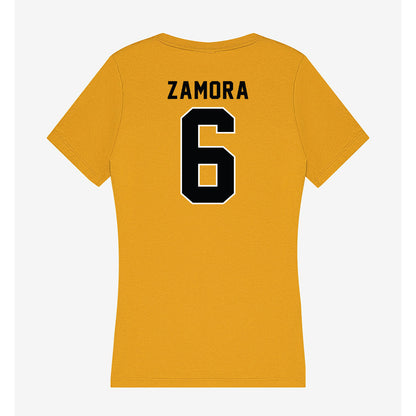 App State - NCAA Baseball : Joseph Zamora - Women's V-Neck T-Shirt-1